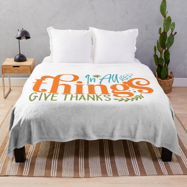 Item preview, In All Things Give Thanks designed and sold by tellit24seven.