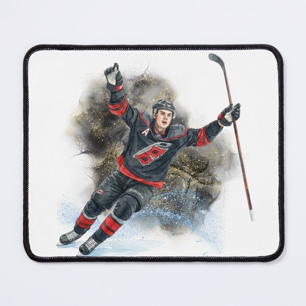 Item preview, Action Ice Hockey Player Watercolor Illustration designed and sold by Cucuzeus.