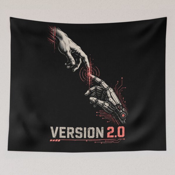 Item preview, Ai Technology Futuristic Robot Tech Graphic designed and sold by TEEJAMBOREE.