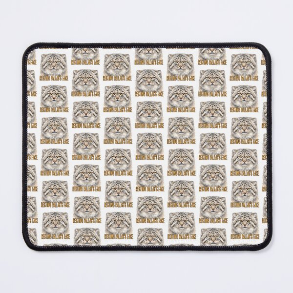 Item preview, Resting Pallas’s Face | Funny Grumpy Manul Cat Meme Design designed and sold by HelgaCraftery.
