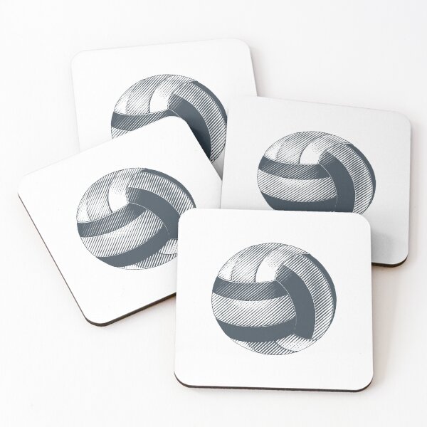 Item preview, Vintage Charcoal Volleyball Sports Graphic designed and sold by pattern-archive.