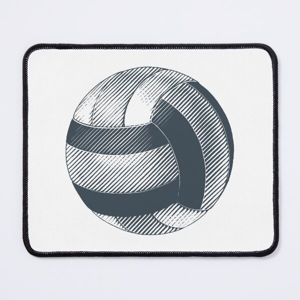Item preview, Vintage Charcoal Volleyball Sports Graphic designed and sold by pattern-archive.