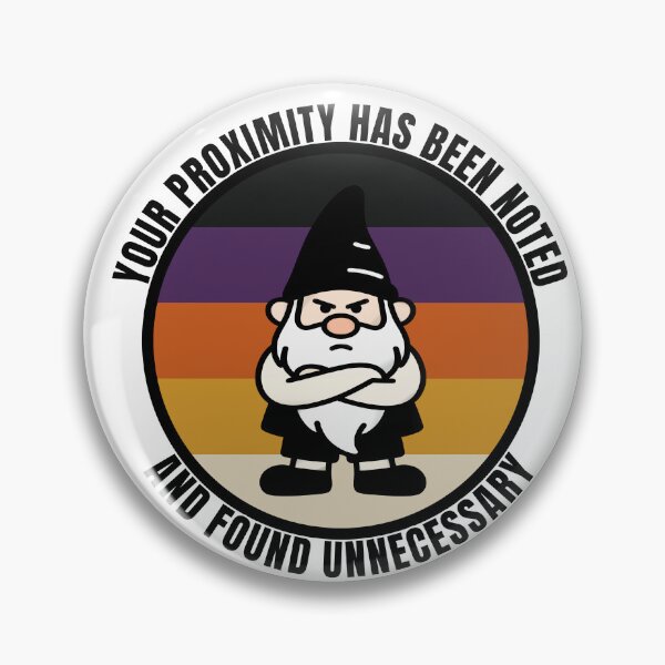 Item preview, A grumpy gnome who's officially over it designed and sold by GlaucusBlack.