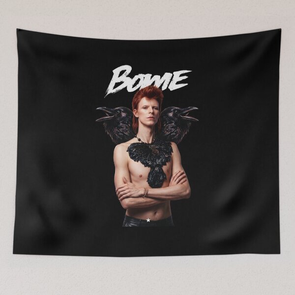 Item preview, David Bowie Raven Wings Portrait designed and sold by interdesigner.