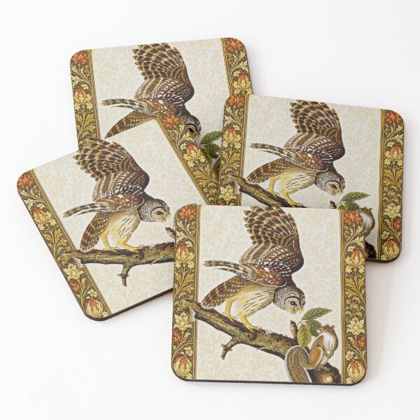 Item preview, Barred Owl — Audubon Arts & Crafts Bird Print designed and sold by kornkobart.