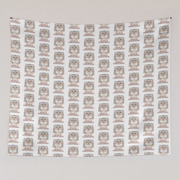 Item preview, You Are My Favorite Human | Cute Pallas Cat (Manul) Love Design designed and sold by HelgaCraftery.
