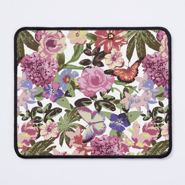 Item preview, Vintage Floral and Butterfly Garden Pattern designed and sold by Johnnies.