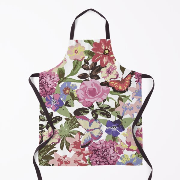 Item preview, Vintage Floral and Butterfly Garden Pattern designed and sold by Johnnies.