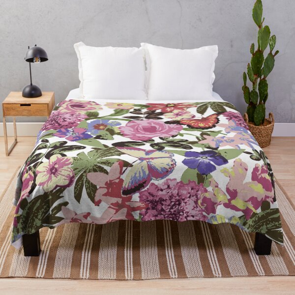 Item preview, Vintage Floral and Butterfly Garden Pattern designed and sold by Johnnies.