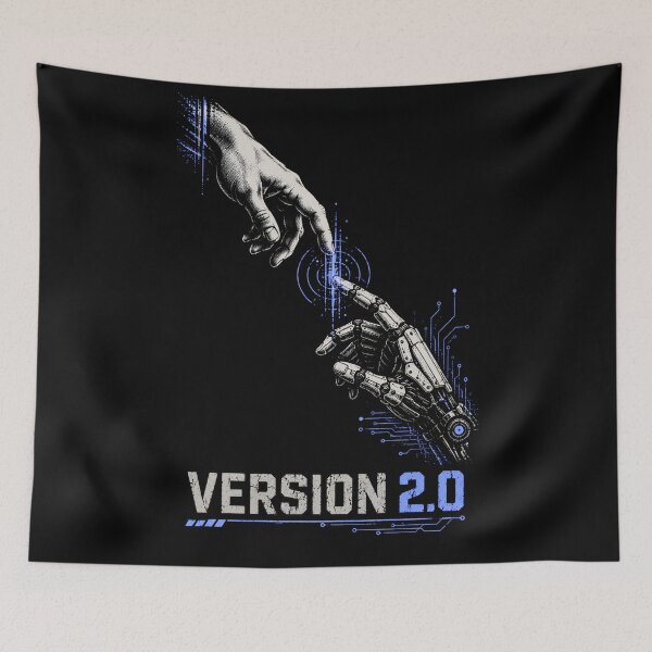 Item preview, Ai Technology Futuristic Robot Tech Graphic designed and sold by TEEJAMBOREE.