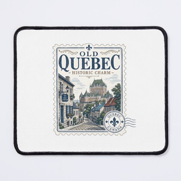 Item preview, Old Quebec Historic District – Vintage Travel Poster – Rue du Petit-Champlain Art – UNESCO World Heritage designed and sold by bobscraze.