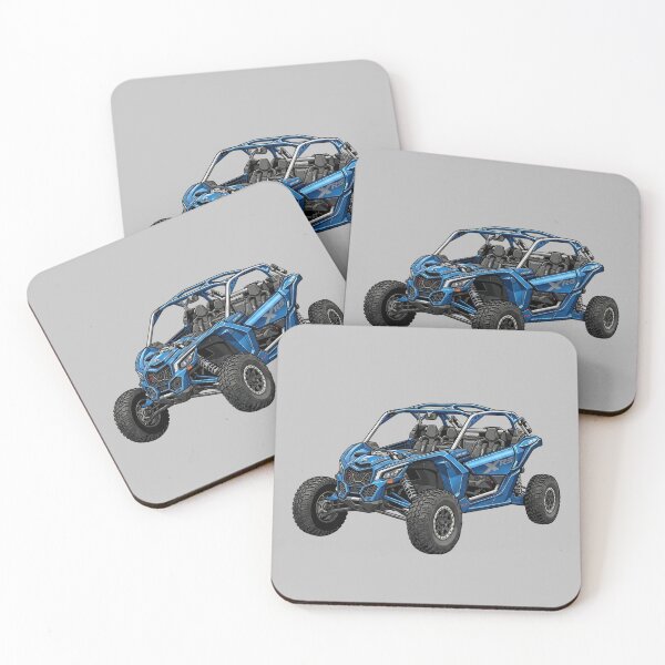 Item preview, Can-Am Maverick X3 MAX X RS Blue Off-Road UTV Graphic designed and sold by Motorline44.