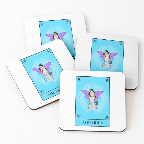 Item preview, Aquarius fairy tarot card designed and sold by Designsbyleahhh.