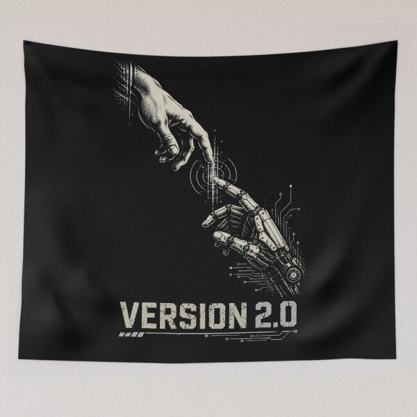 Item preview, Ai Technology Futuristic Robot Tech Graphic designed and sold by TEEJAMBOREE.