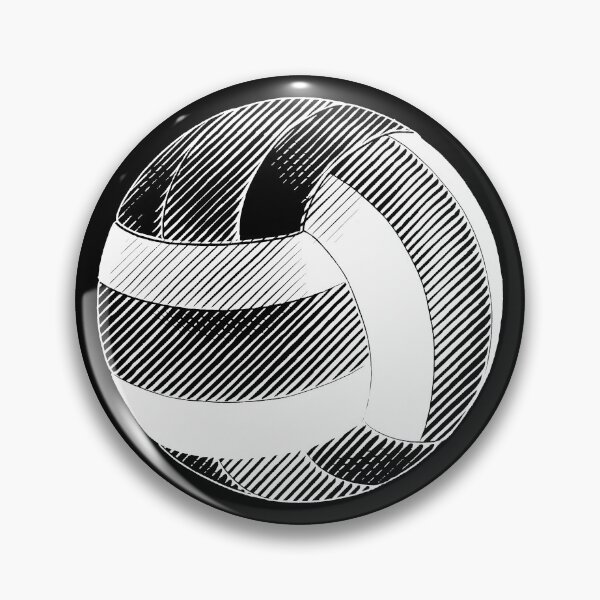 Item preview, Vintage White Volleyball Sports Graphic designed and sold by pattern-archive.