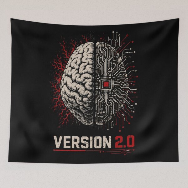 Item preview, Ai Technology Futuristic Robot Tech Graphic designed and sold by TEEJAMBOREE.