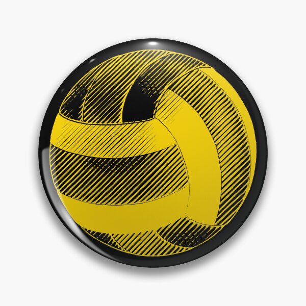 Item preview, Vintage Gold Volleyball Sports Graphic designed and sold by pattern-archive.