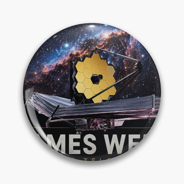 Item preview, James Webb Space Telescope | Explore the Unknown | Astronomy Space Art designed and sold by chronodesign03.
