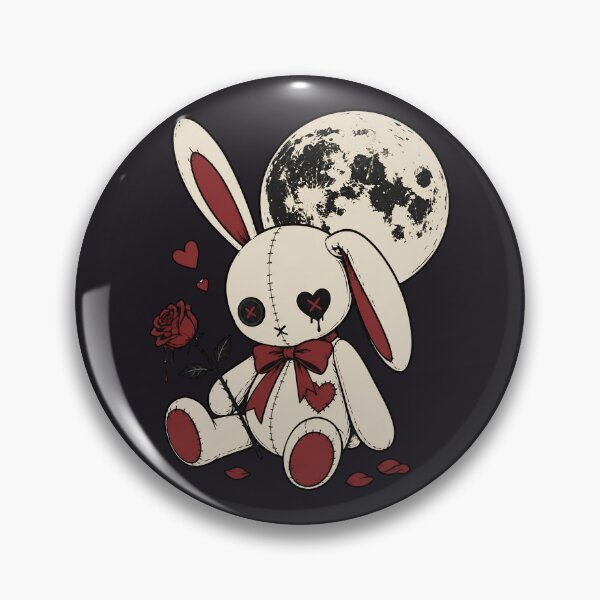 Item preview, Cute Gothic Bunny designed and sold by MusesWhispers.