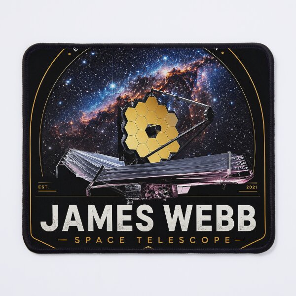 Item preview, James Webb Space Telescope | Explore the Unknown | Astronomy Space Art designed and sold by chronodesign03.