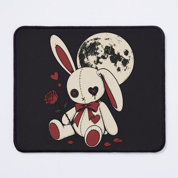 Item preview, Cute Gothic Bunny designed and sold by MusesWhispers.