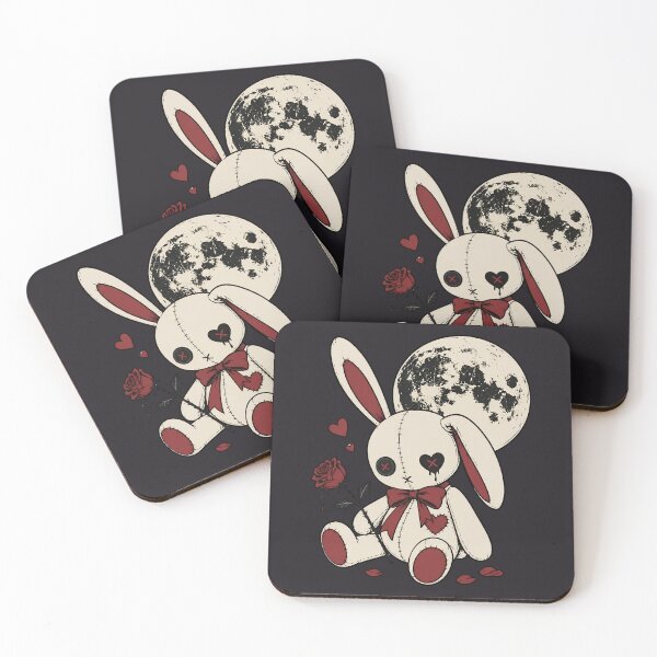 Item preview, Cute Gothic Bunny designed and sold by MusesWhispers.
