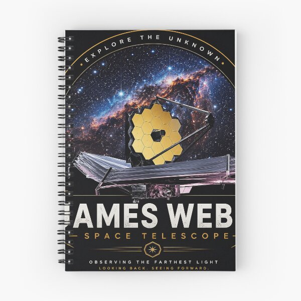 Item preview, James Webb Space Telescope | Explore the Unknown | Astronomy Space Art designed and sold by chronodesign03.