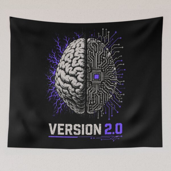 Item preview, Ai Technology Futuristic Robot Tech Graphic designed and sold by TEEJAMBOREE.
