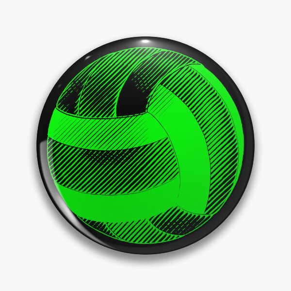 Item preview, Vintage Lime Volleyball Sports Graphic designed and sold by pattern-archive.