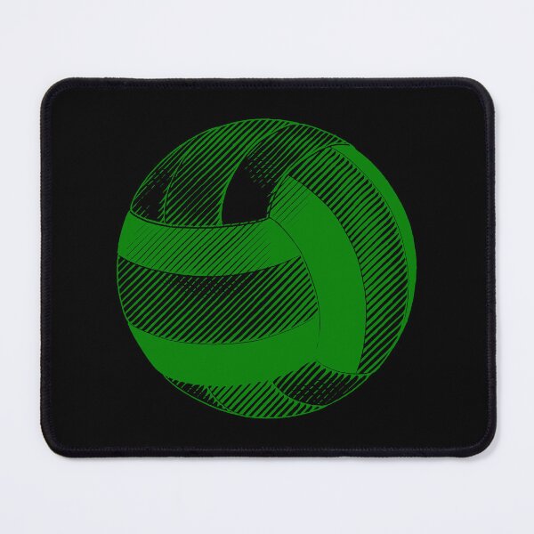 Item preview, Vintage Green Volleyball Sports Graphic designed and sold by pattern-archive.