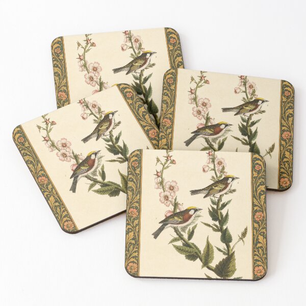 Item preview, Chestnut-Sided Warbler — Audubon Arts & Crafts Bird Print designed and sold by kornkobart.