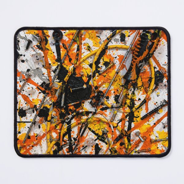 Item preview, Industrial Tool and Hardware Chaos Mixed Media Art designed and sold by THE SPLATTERED HAUS BY SAGE BANKS.