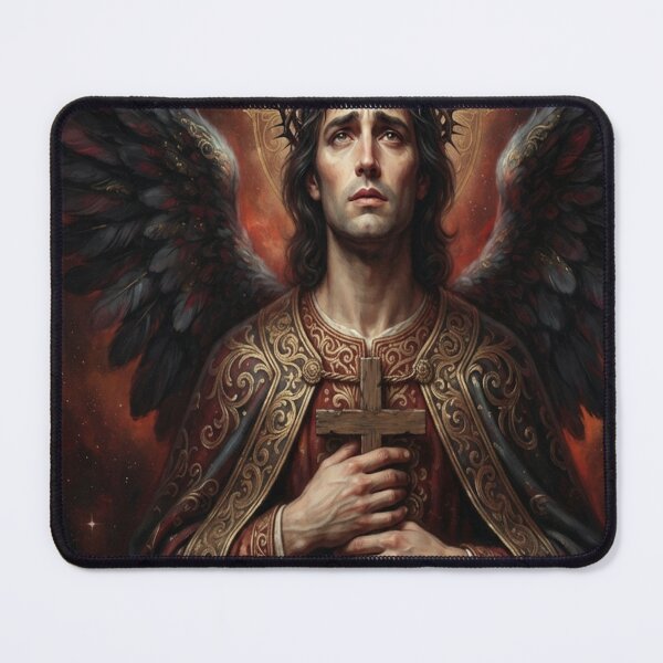Item preview, Fallen angel Lucifer painting. designed and sold by fejesrussh.