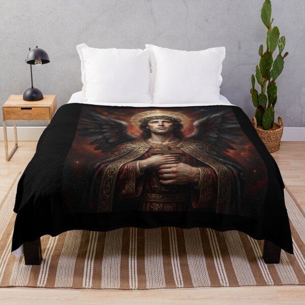 Item preview, Fallen angel Lucifer painting. designed and sold by fejesrussh.