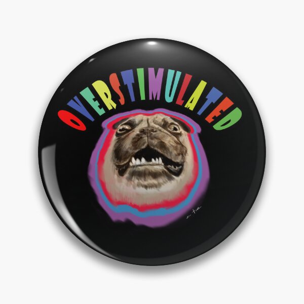 Item preview, OVERSTIMULATED designed and sold by MisfitToyArt.