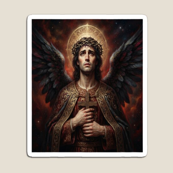 Item preview, Fallen angel Lucifer painting. designed and sold by fejesrussh.
