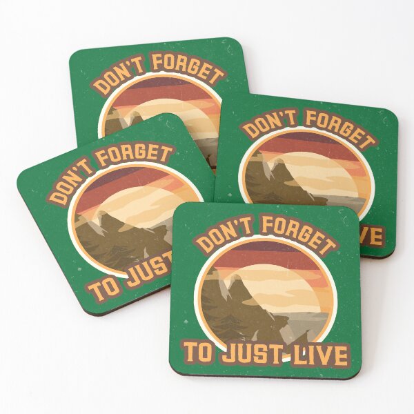 Item preview, Don't Forget To Just Live designed and sold by ChillnFillShop.