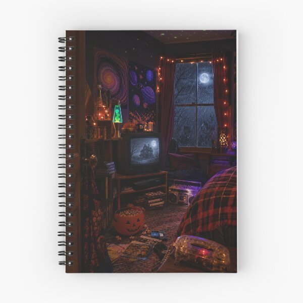 Item preview, 1990s Halloween Bedroom at Midnight designed and sold by MeanPanduh.