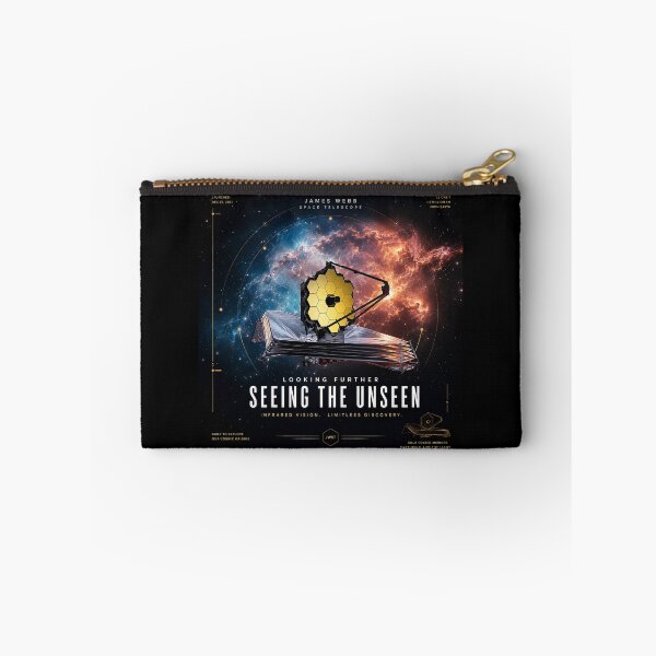 Item preview, Seeing the Unseen | James Webb Space Telescope | Deep Space Astronomy Art designed and sold by chronodesign03.