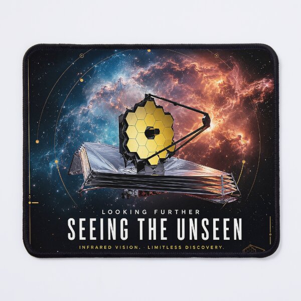 Item preview, Seeing the Unseen | James Webb Space Telescope | Deep Space Astronomy Art designed and sold by chronodesign03.