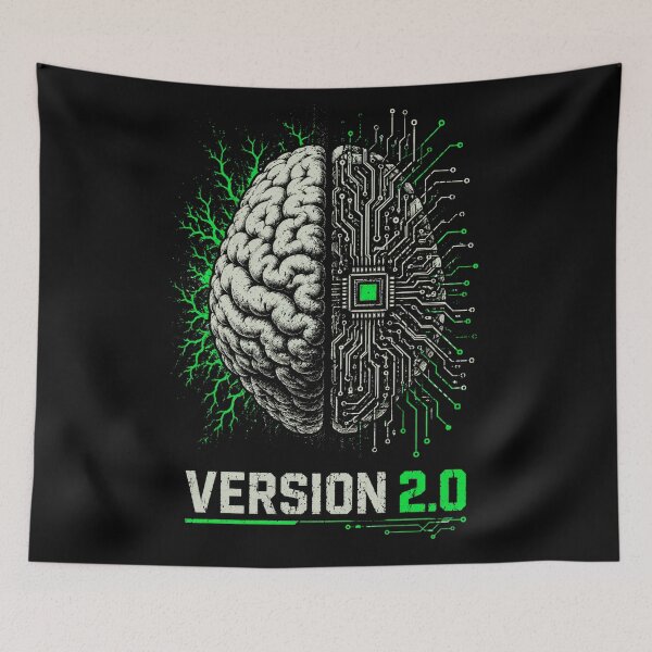 Item preview, Ai Technology Futuristic Robot Tech Graphic designed and sold by TEEJAMBOREE.