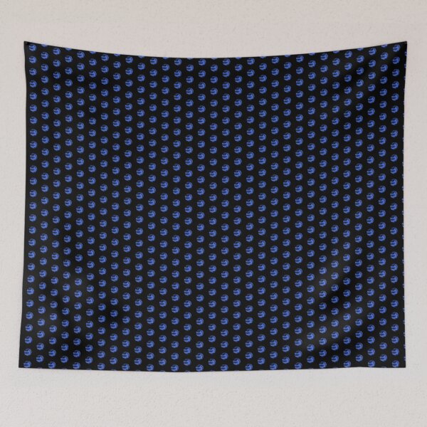 Item preview, Vintage Royal Blue Volleyball Sports Graphic designed and sold by pattern-archive.
