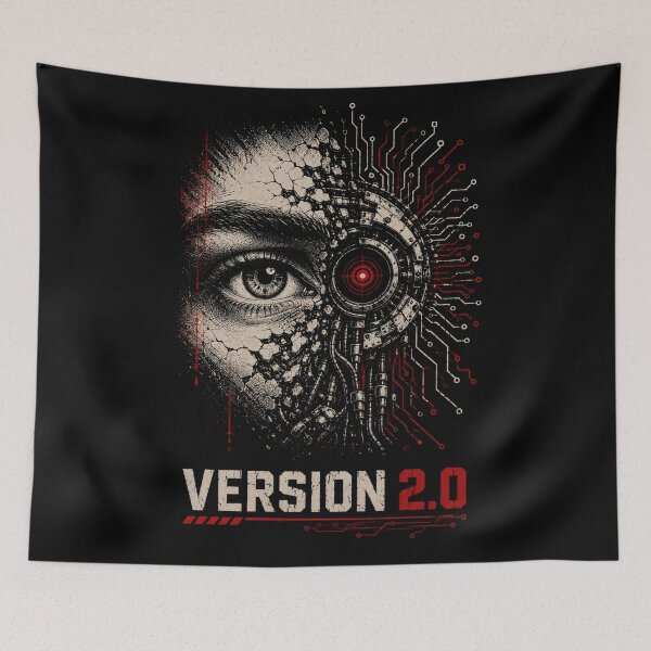Item preview, Ai Technology Futuristic Robot Tech Graphic designed and sold by TEEJAMBOREE.