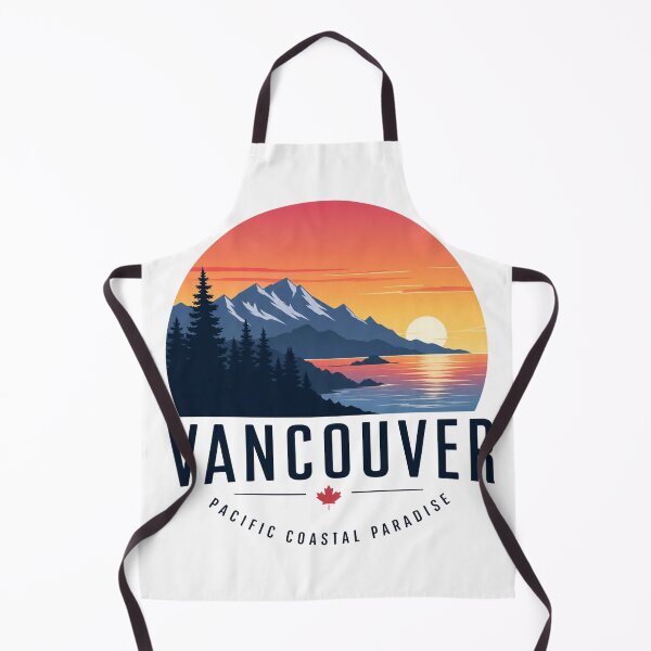 Item preview, Vancouver Pacific Coastal – West Coast Minimalist Typography – Canada Travel Poster Art designed and sold by bobscraze.