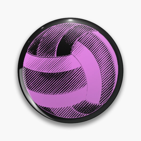Item preview, Vintage Violet Volleyball Sports Graphic designed and sold by pattern-archive.