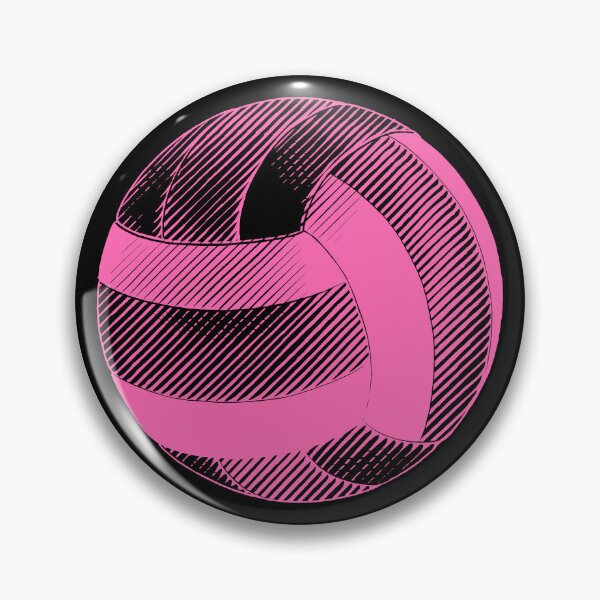 Item preview, Vintage Pink Volleyball Sports Graphic designed and sold by pattern-archive.