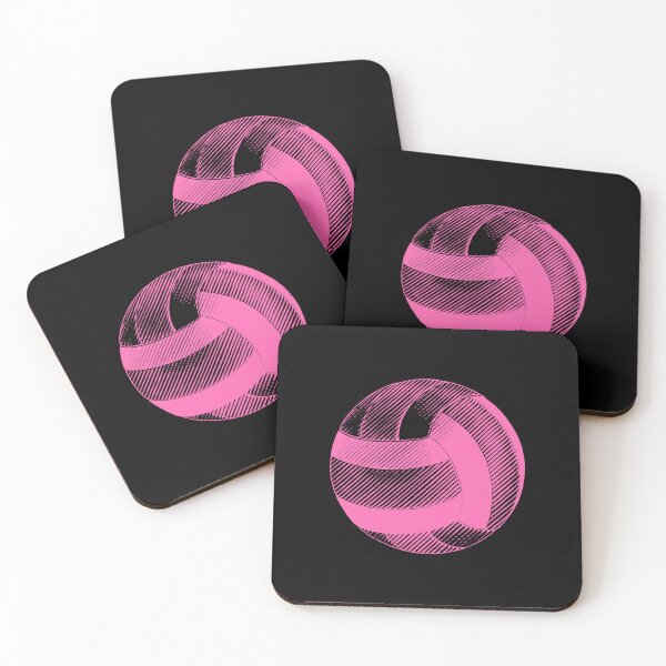 Item preview, Vintage Pink Volleyball Sports Graphic designed and sold by pattern-archive.