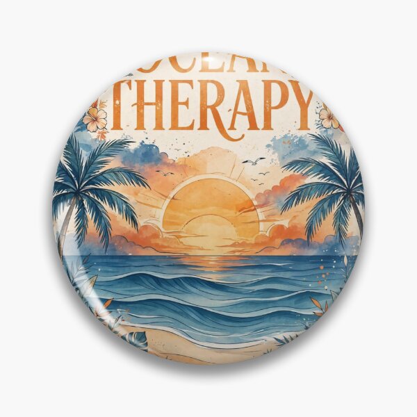 Item preview, Ocean Therapy Tropical Beach Sunset Art designed and sold by Softlife by Harvir.