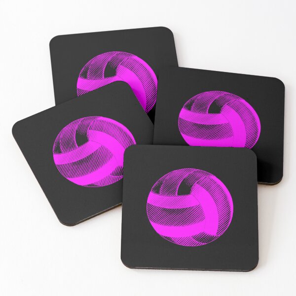 Item preview, Vintage Magenta Volleyball Sports Graphic designed and sold by pattern-archive.