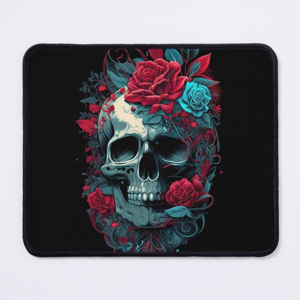 Item preview, Skull And Roses Darkl Art 3 designed and sold by GoGreenlove.